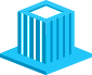 Blue HVAC Icon Standalone